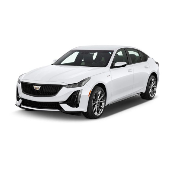 Cadillac CT5 2020 Convenience/Personalization Manual