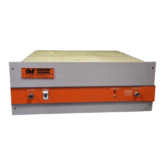 AR 25W1000M7 Manuals