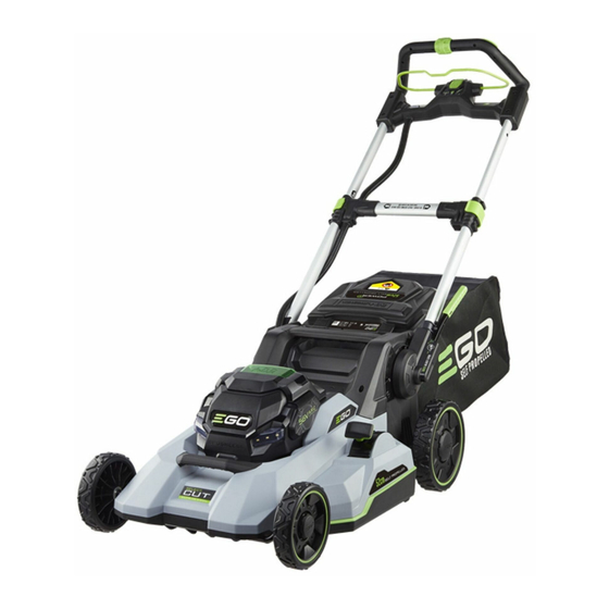 User Manuals: Ego Power+ LM2130 Cordless Lawn Mower