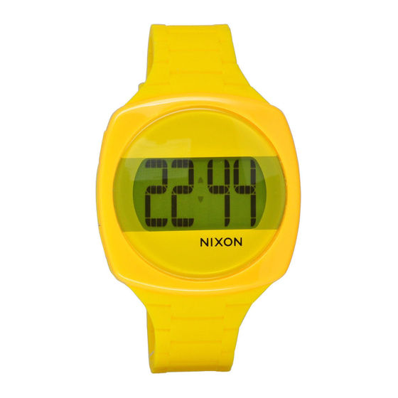 NIXON DASH Operation Manual