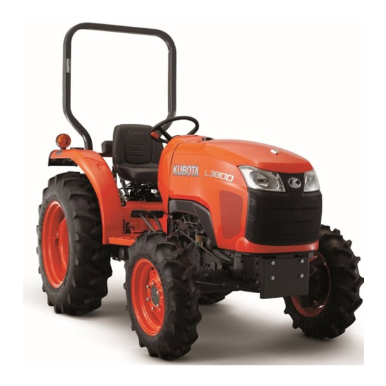 Kubota L3200 Workshop Manual