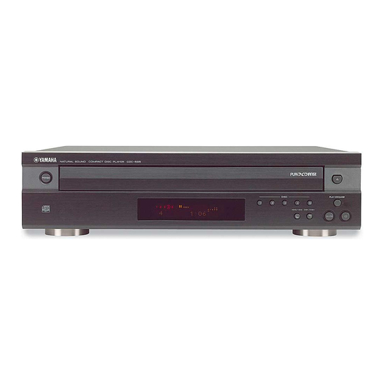 Yamaha CDC-506 Service Manual