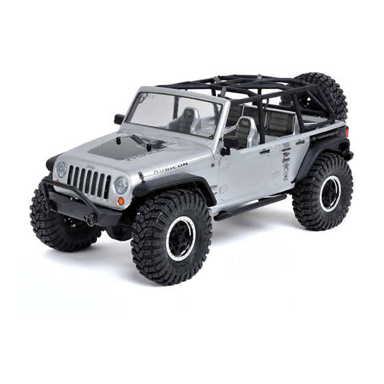 Axial SCX10 2012 Jeep Wrangler Unlimited Rubicon Instruction Manual