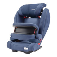Recaro Monza Nova IS Instructions For Installation And Use Manual