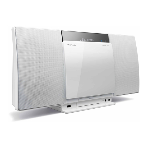 Pioneer X-SMC01-K Quick Start Manual