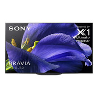 Sony BRAVIA XBR-77A9G Reference Manual