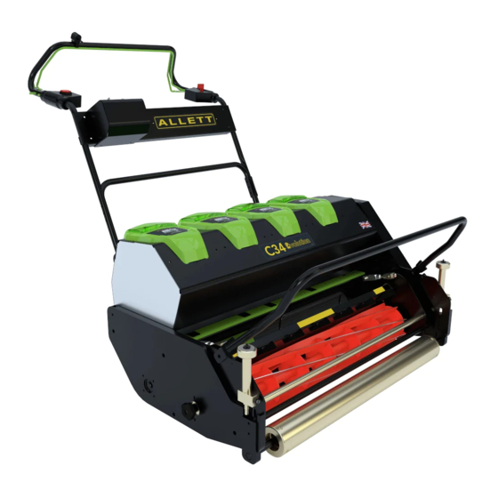 Allett C34 EVOLUTION Operator's Manual