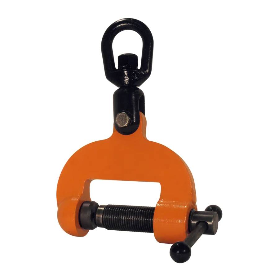 User Manuals: Renfroe RSC Lifting Clamps