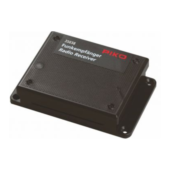 PIKO 35038 Manual