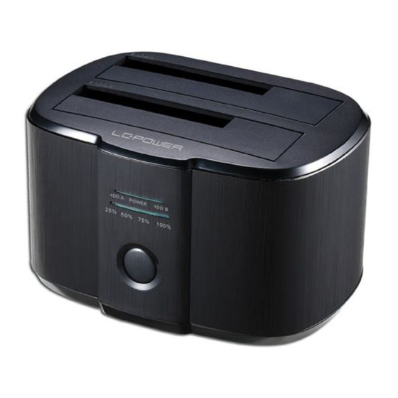 LC-POWER LC-DOCK-U3-II Installation Manual