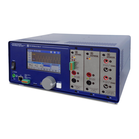 EEZ BB3 Modular Test Equipment Manuals