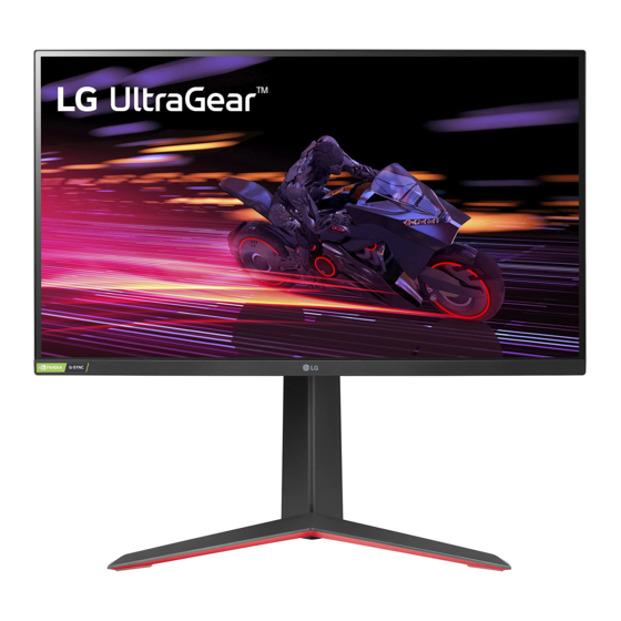 LG UltraGear 27GP750-B.AMA Manuals