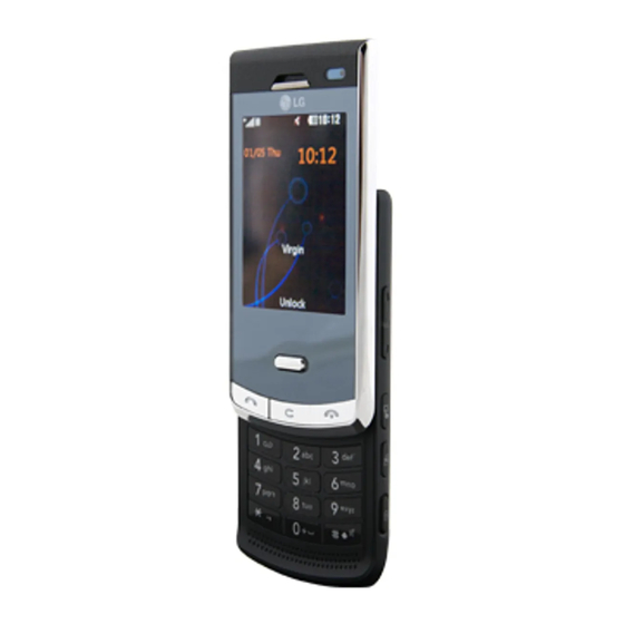 LG KF750 User Manual