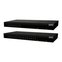 Digitus 8/16-Port Combo KVM OSD Switch For Usb And PS/2 User Manual