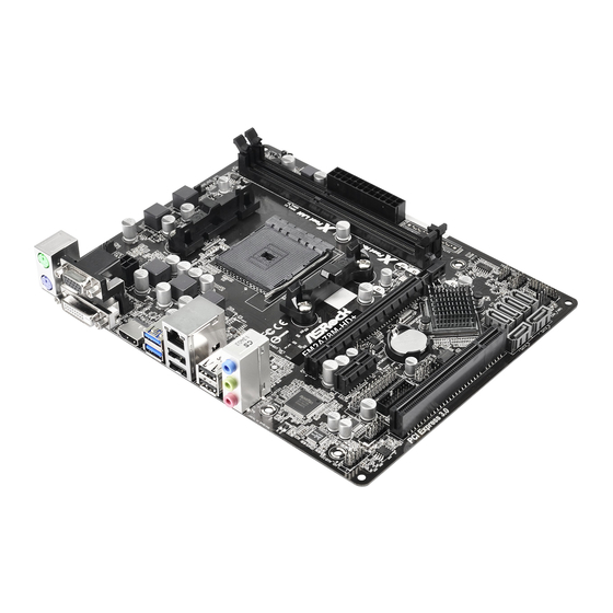 ASROCK FM2A78M-HD+ Instruction Manual