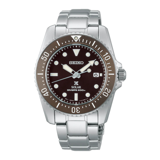 Seiko V147 Instructions Manual
