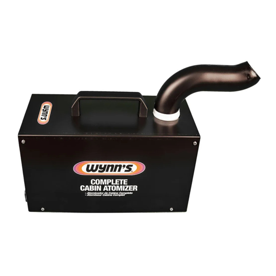 Wynn's ZW03005 Quick Start Manual
