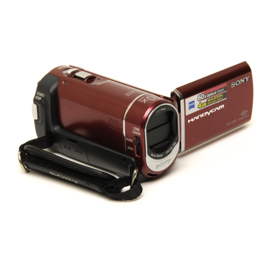 Sony Handycam DCR-SX40 Specifications