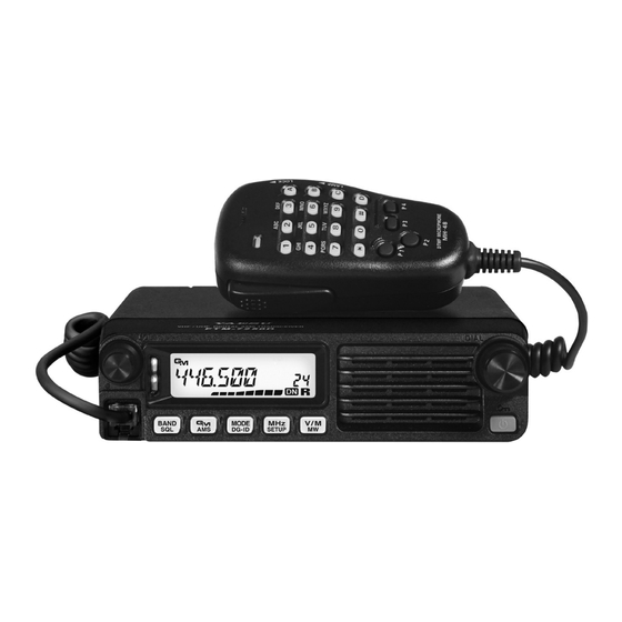 Yaesu FTM-7250DE Manuals | ManualsLib