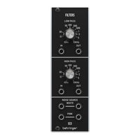 Behringer 923 FILTERS Quick Start Manual