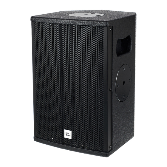 thomann the box pro Achat 108 CXA User Manual