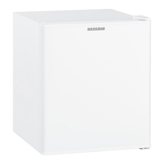 SEVERIN Freezer Instructions For Use Manual
