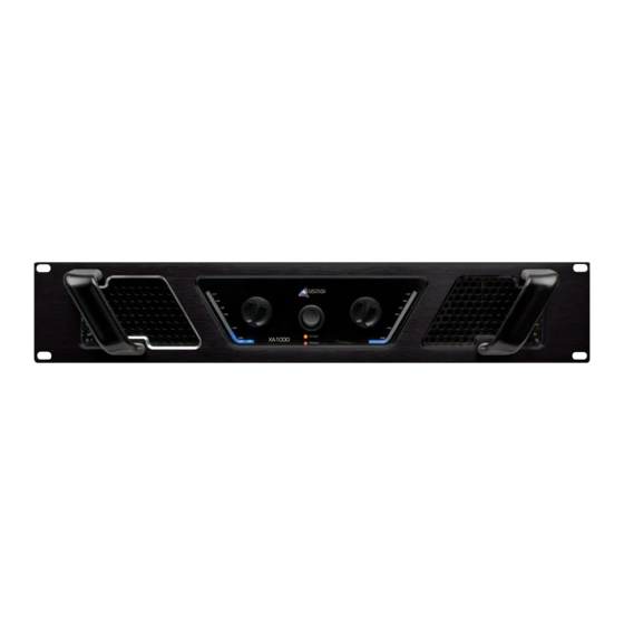 Ampro XA1000 Installation And Operation Manual