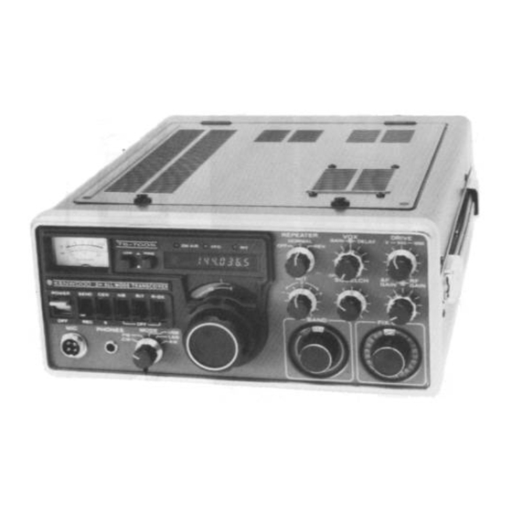 Kenwood KB2LJJ Operation Manual
