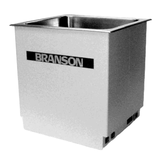 Branson DHA-1000 Operator's Manual