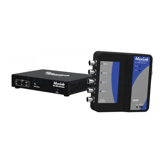 MuxLab 500730 Installation Manual
