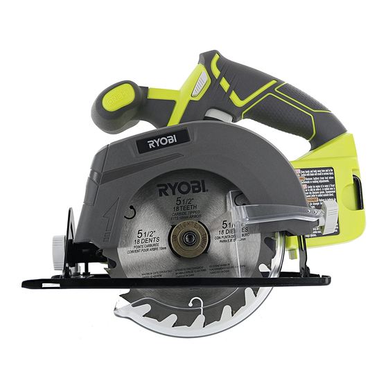 Ryobi P505 Repair Sheet