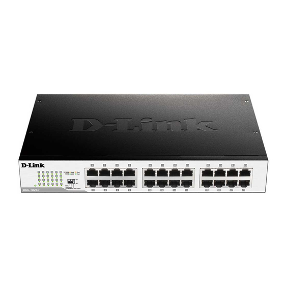 D-link DGS-1024D - Switch Gigabit Manuals