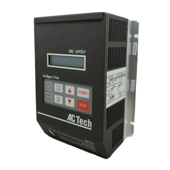 AC Tech MC1000 Series Quick Reference Manual