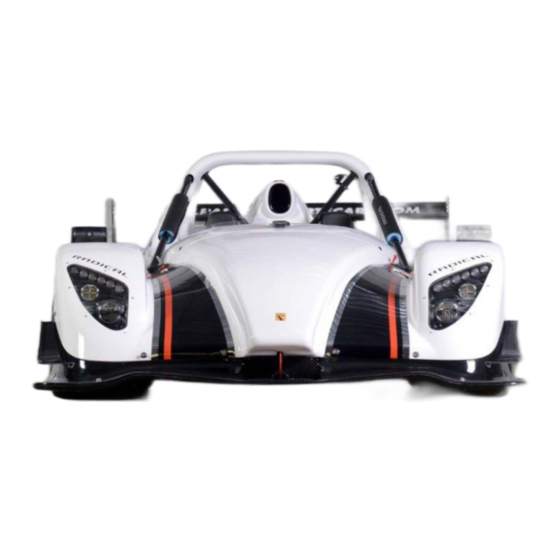 RADICAL SR3 RSX Owner's Manual