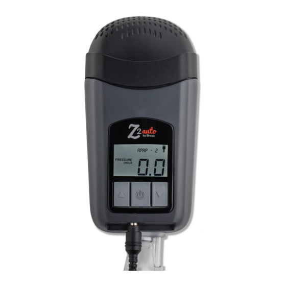Breas Z2 Auto Patient Quick Start Manual