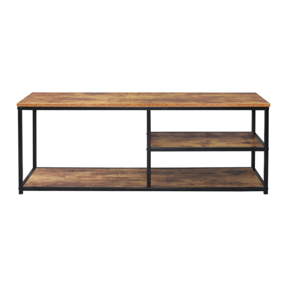Mocka Dakota Entertainment Unit Assembly Instructions