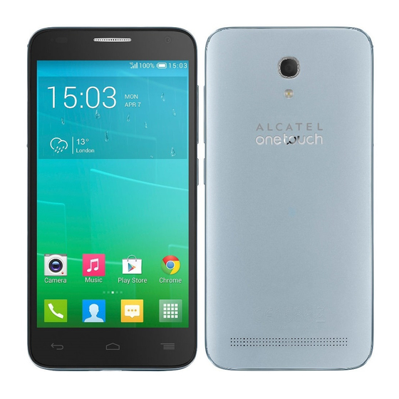 Alcatel 6036Y Quick Start Manual