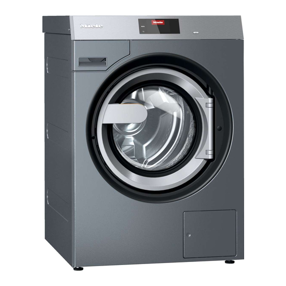 Miele PWM 509 Operating And Installation Instructions