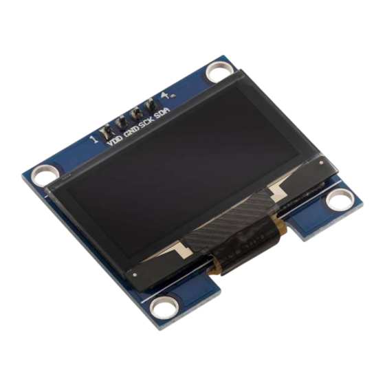 AZ-Delivery 1.3 inch OLED I2C Screen Manual