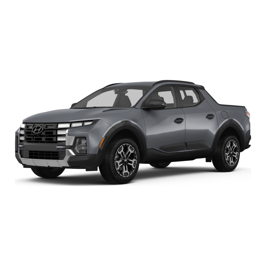 Hyundai SANTA CRUZ 2025 Manual