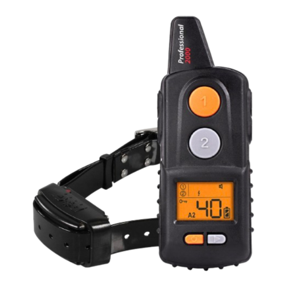 Dog trace d-control Professional Manual