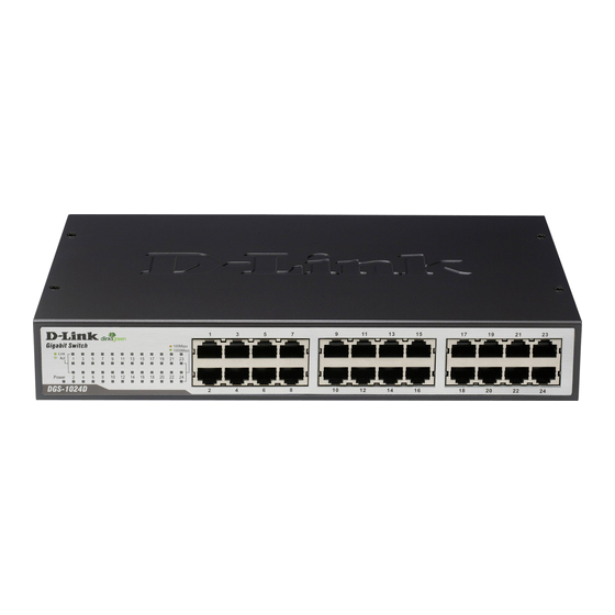 D-Link DGS-1024D Technical Specifications
