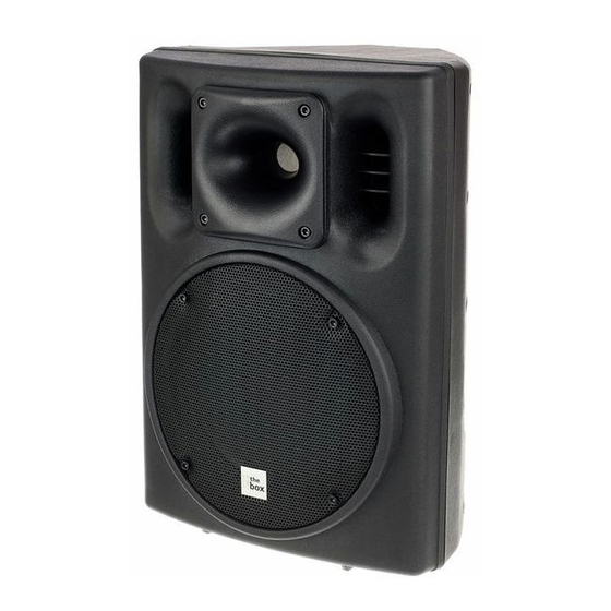 thomann The Box PA108A User Manual