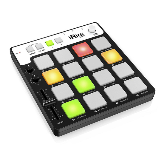 IK Multimedia irig pads User Manual