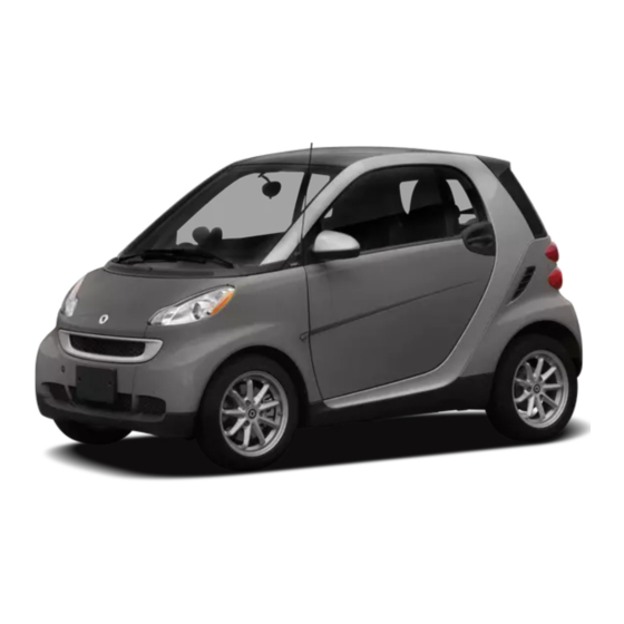 SMART Fortwo cabriolet Operator's Manual