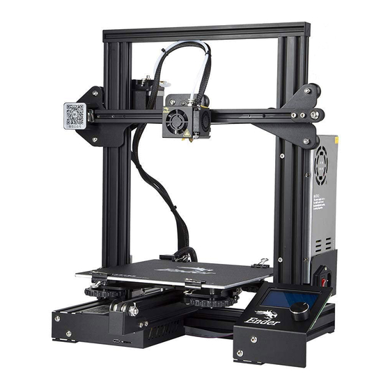 Ender 3 Series Quick Start Manual