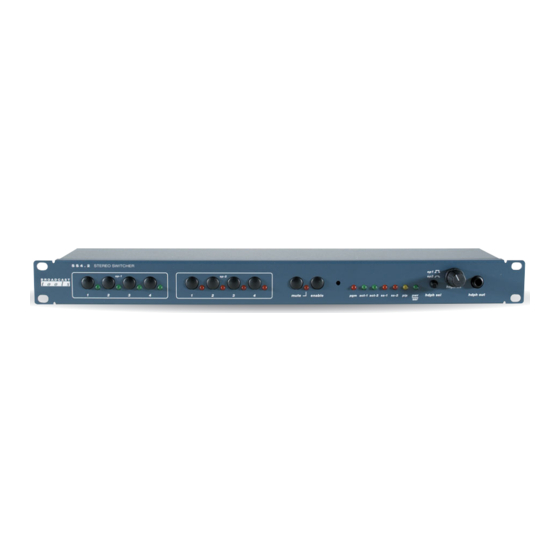 Broadcast Tools SS 4.2 Installation And Operation Manual