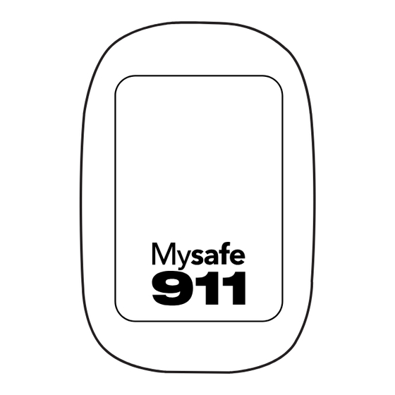 QVC MYSafe 911 Instructions