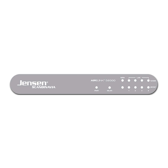 Jensen Air:Link 59300 Installation Manual