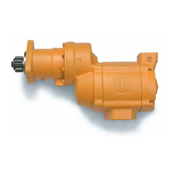 Ingersoll-Rand SS815 Series Installation And Maintenance Information
